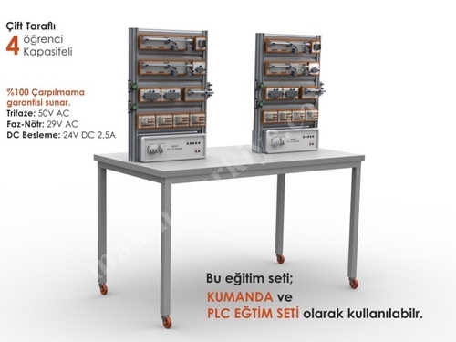 Pnömatik Deney Seti 4 Öğrenci Kapasiteli