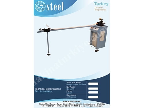 Şarnel Bombe Çekme Makinesi / Hallow Chamber Winding Machine 