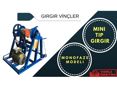 Mini Tip İnşaat Gırgırı Monofaze 150 Kg Bmmtg150  - 1