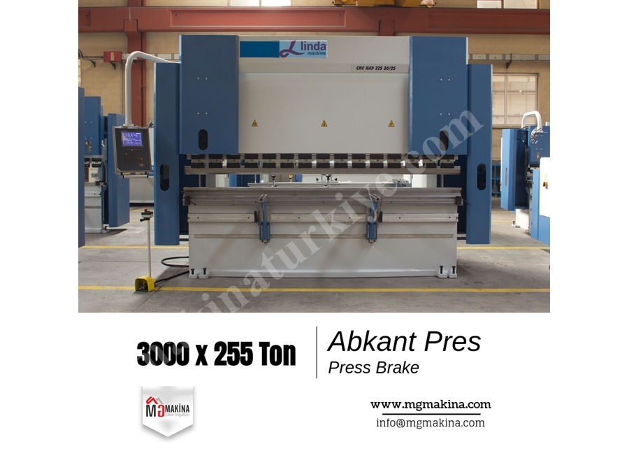 3000x255 Ton Giyotin Makas