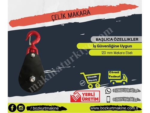 İş Güvenlikli Çelik İnşaat Makarası 