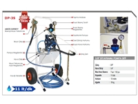 Diyaframlı Boya Pompası - Aristo Dp-3S 