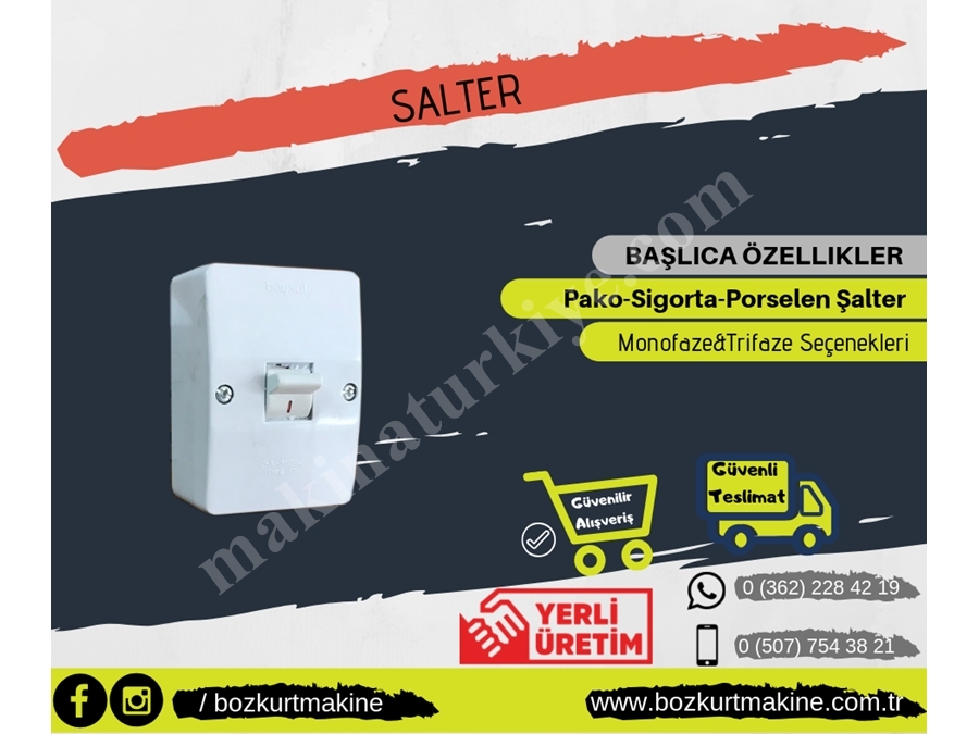 Aç Kapa Şalter BMAKŞ