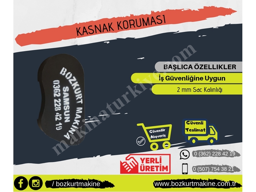 Kasnak Koruma Sacı 2 Mm