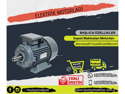 Electric Motor for Construction Machinery - 0