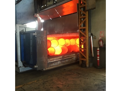 400 Kw/Hour Conveyor Tunnel Enamel Oven - 4