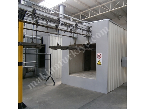 400 Kw/Hour Conveyor Tunnel Enamel Oven