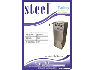 Büyük Boy Kabinli İstim Makinesi - 0