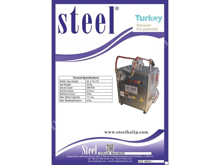 Büyük Boy İstim Makinesi