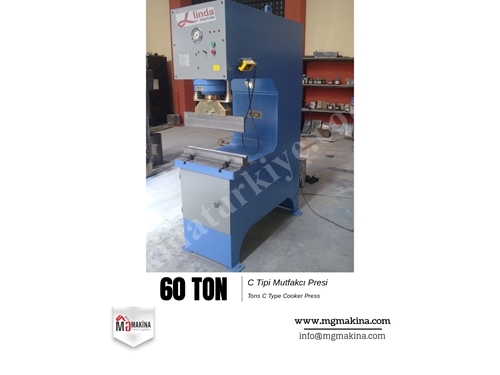 60 Ton C Tipi Mutfakçı Hidrolik Pres