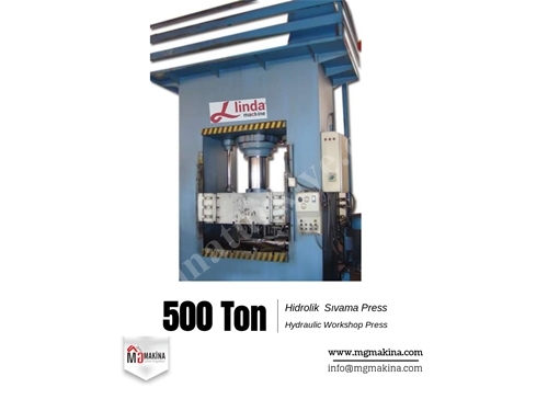 500 Ton Hidrolik Sıvama Presi