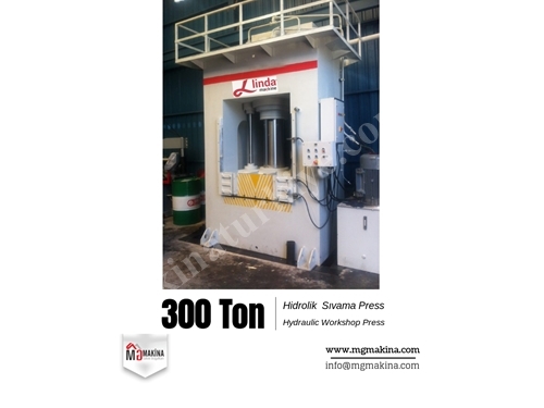 300 Ton Hidrolik Sıvama Presi