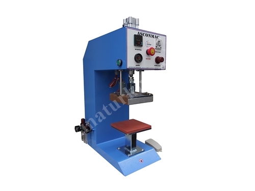 Machine de presse de cuir AS02 (20x20cm) à une table