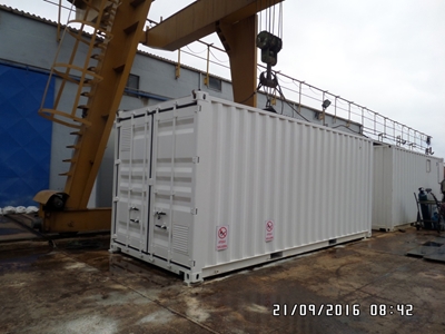 Mobil Konteyner İstasyon 20 Ft. Iso - Alde