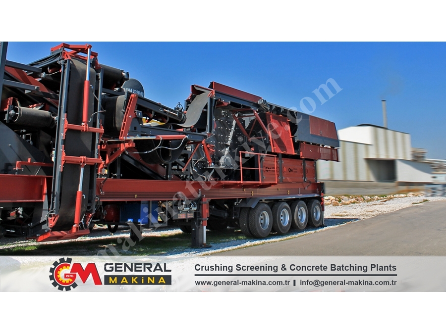 General 02 Mobile Closed Circuit Crushing Screening Plant