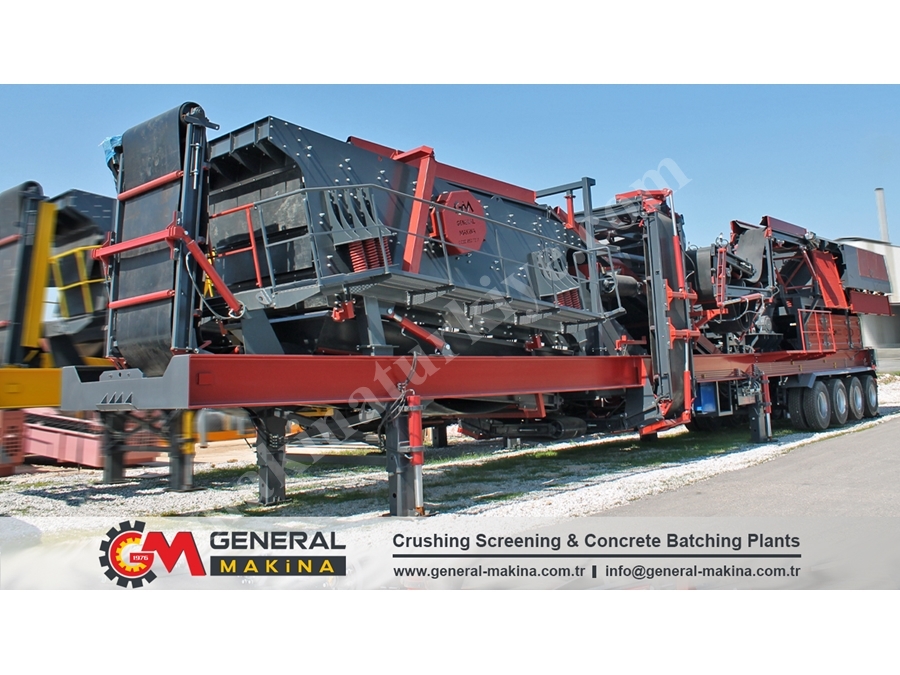General 02 Mobile Closed Circuit Crushing Screening Plant