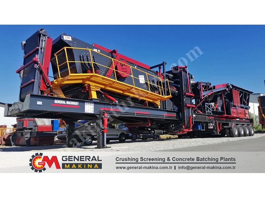 General 02 Mobile Closed Circuit Crushing Screening Plant