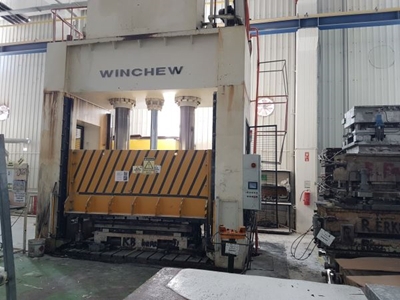 600 Ton Hidrolik Alıştırma Presi 