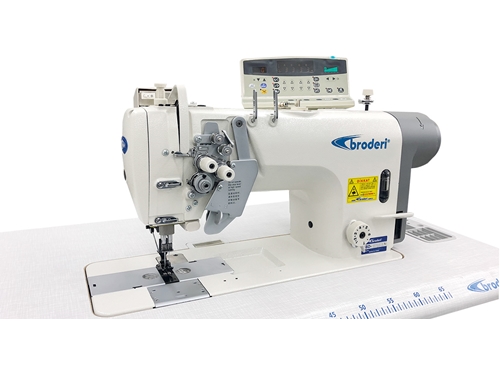 BD 8758 5 Direct Drive Tam Otomatik Büyük Mekik Çift İğneli