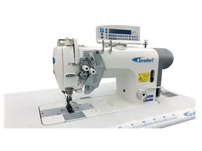 BD 8758 5 Direct Drive Fully Automatic Big Shuttle Double Needle