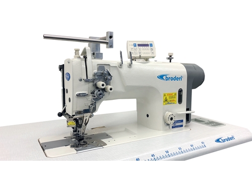 BD 8726 TK (Sensörlü) Giyotin Kesicili Çift İğne Dikiş Makinası