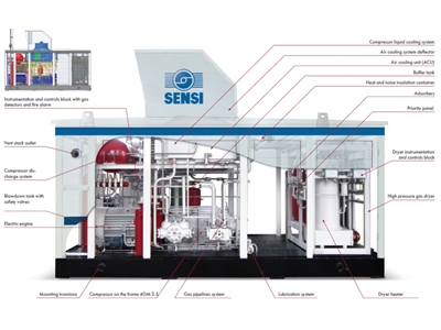 Modüler Cng İstasyon Kompresörü - Aldesan - 1