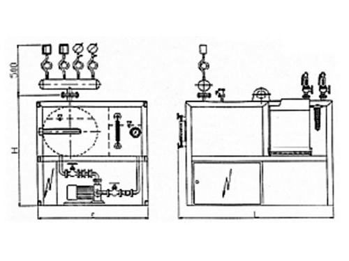 Générateur de vapeur électrique (E-BÜ 150) 150 kW