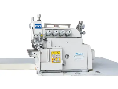 BD 5114EXTD (4 Thread) Top and Bottom Feed Overlock Machine with Movable Nose