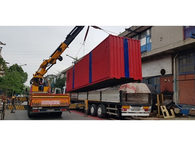 1500 Kg/Saat Spiral Su Borulu Buhar Jeneratörü 