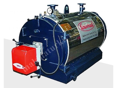 (TUR-1000) 1000.000 Kcal / Hour Counter Pressure Hot Water Boiler