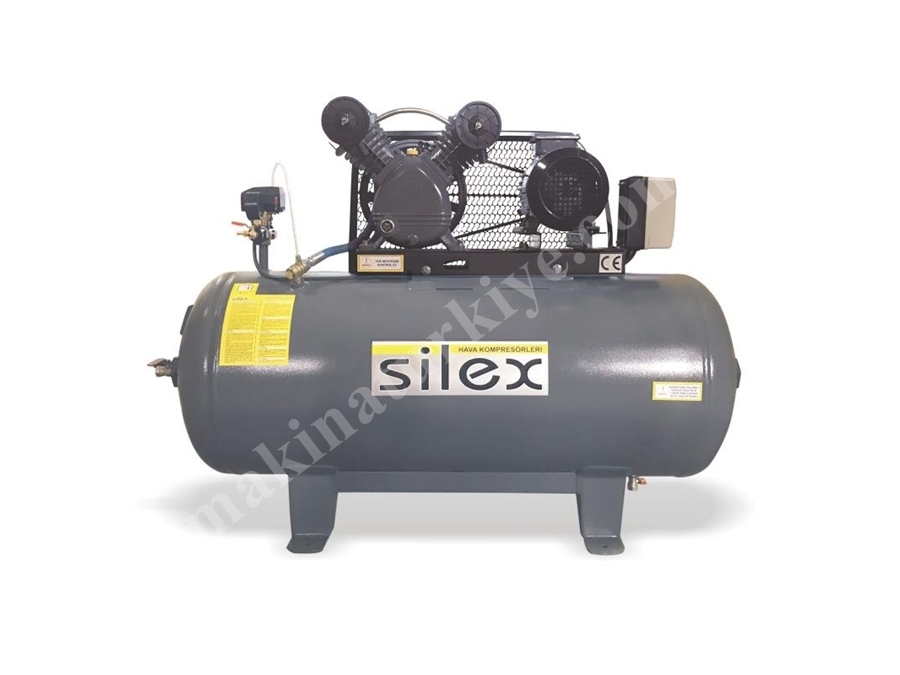 Silex SLX 200 (200 Litre) Pistonlu Hava Kompresörü 