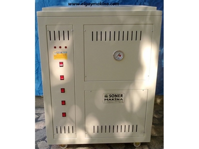 Tam Otomatik Merkezi Sistem Buhar Kazanı 30 Kw - Malkan Mek-30 