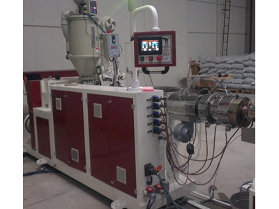 100 kg/h Single Screw Pipe Extruder Machine - 2