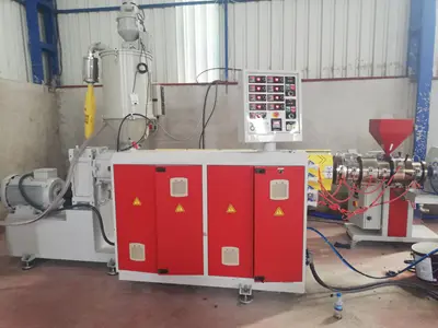 100 kg/h Single Screw Pipe Extruder Machine