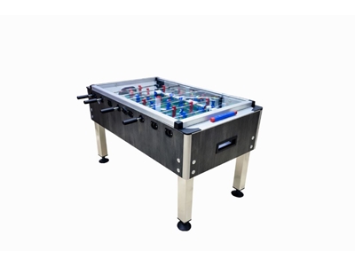 Настольный футбольный стол с стеклянным полем без фишек - 1