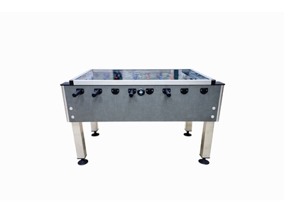 Настольный футбольный стол с стеклянным полем без фишек - 2