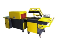 10 Pack/Min Semi-Automatic Hot Jaw Shrink Machine