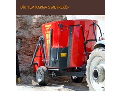 5 M³ Yem Karma Makinası Dik - Fimaks Fmv 5S  - 0