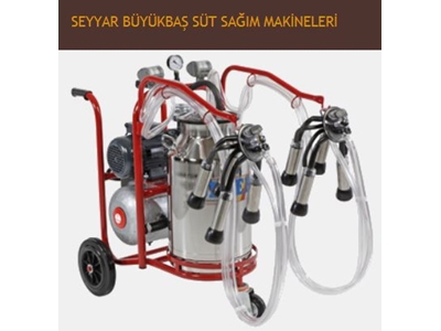 Büyükbaş Seyyar Süt Sağım Makinası 20Lt - Sezer 