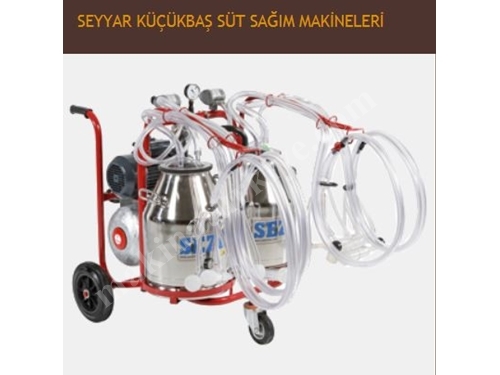 Small Ruminant Milking Machine 30Lt - Sezer