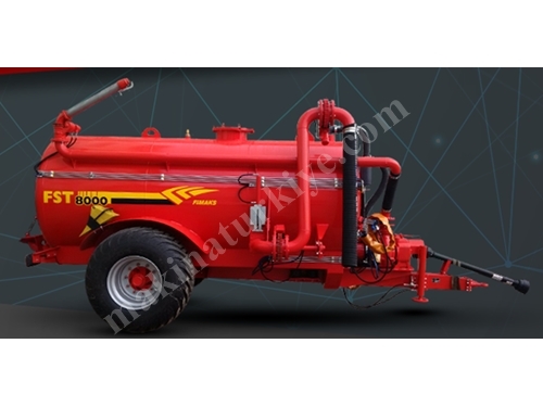 8000Lt Sıvı Gübre Dağıtım Tankı - Fimaks Fst 8000 