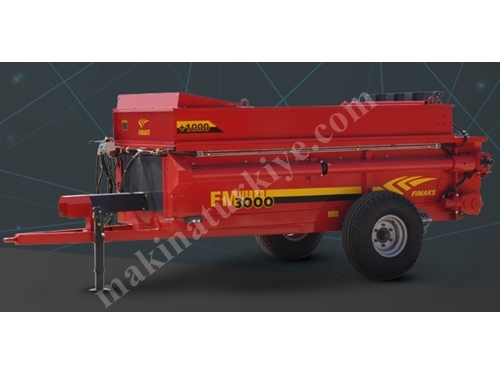 3 Ton Katı Gübre Serpme Tankı - Fimaks Fmgr 3 