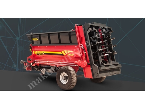 5 Ton Katı Gübre Serpme Römorku - Fimaks Fmgr 5 