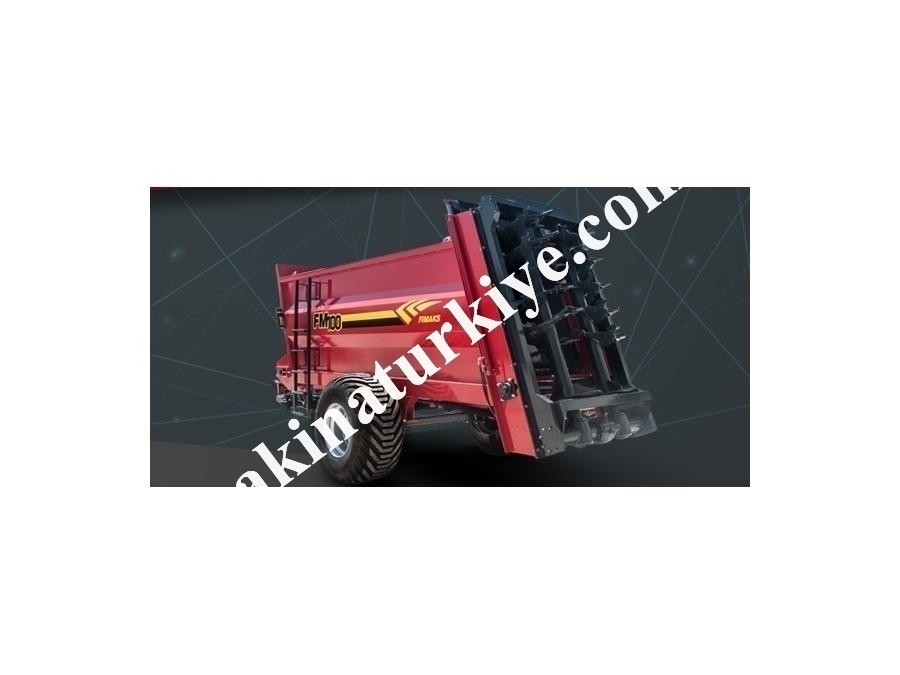 10 Ton Katı Gübre Serpme Römorku - Fimaks Fmgr 10 
