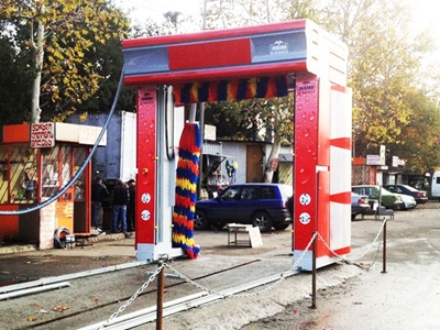 Fırçalı Araç Yıkama Makinası 3 Metre - Sersan Makine Whale C 300  - 1
