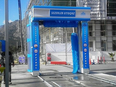 Fırçalı Araç Yıkama Makinası 3 Metre - Sersan Makine Whale C 300  - 4