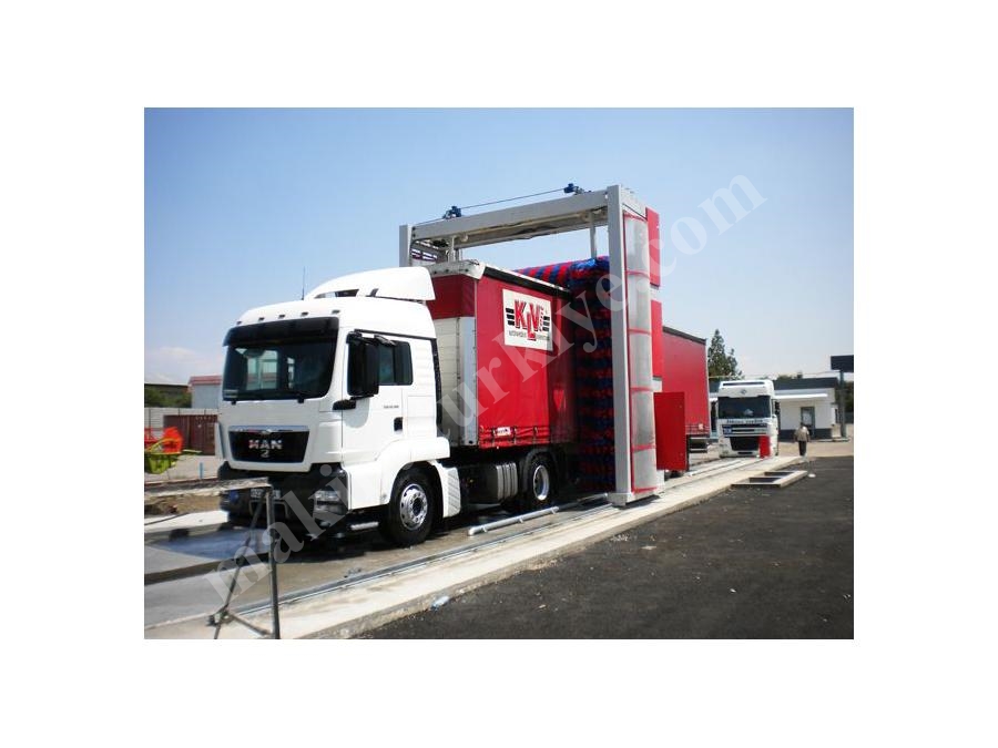 Otobüs Tır Yıkama Makinası 4.50 Metre - Sersan Whale 450C 