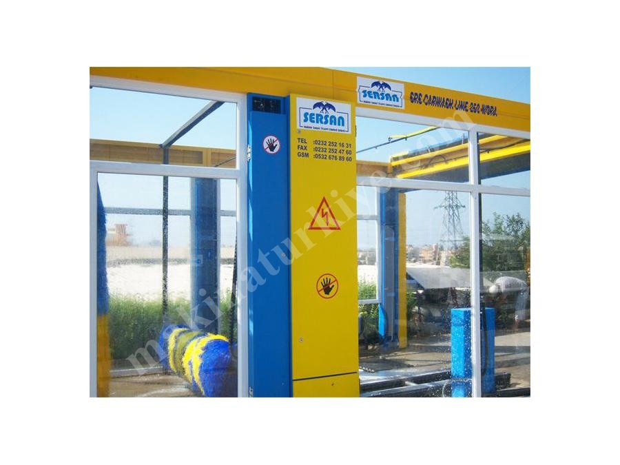 Tünel Tipi Araç Yıkama Makinası 2.4 Metre - Sersan Srs 230C 