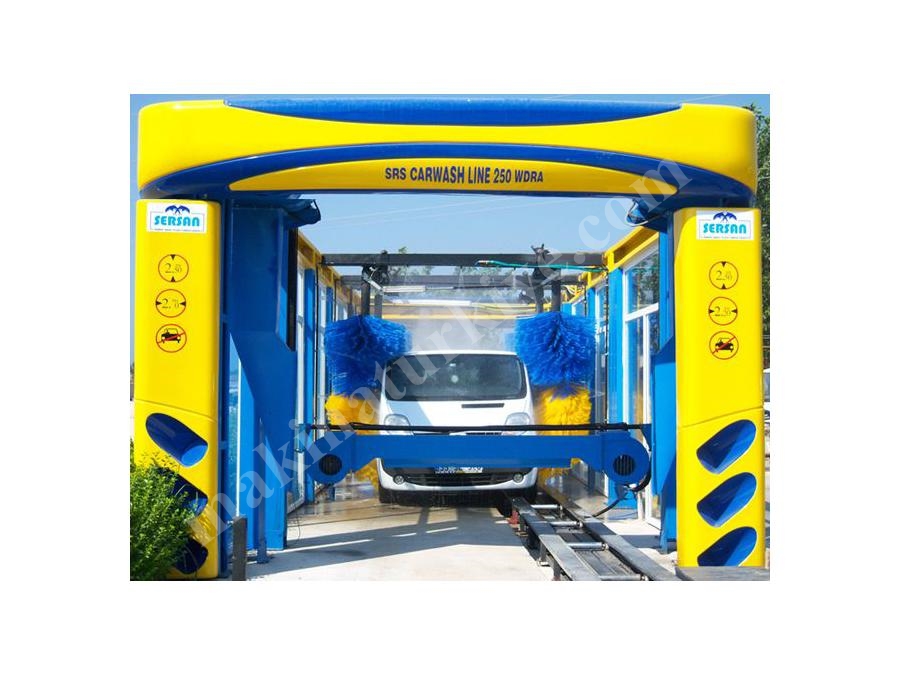 Tünel Tipi Araç Yıkama Makinası 2.4 Metre - Sersan Srs 230C 