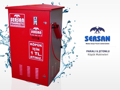 Jetonlu Ve Paralı Araç Yıkama Süpürgesi 70 Litre - Sersan  - 0